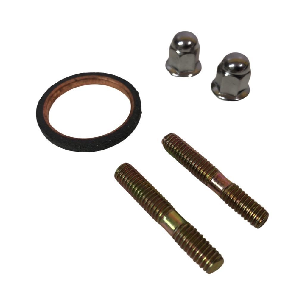 Kit 2 Parafuso Prisioneiro + 2 Porca + Anel Biz 100/Pop100