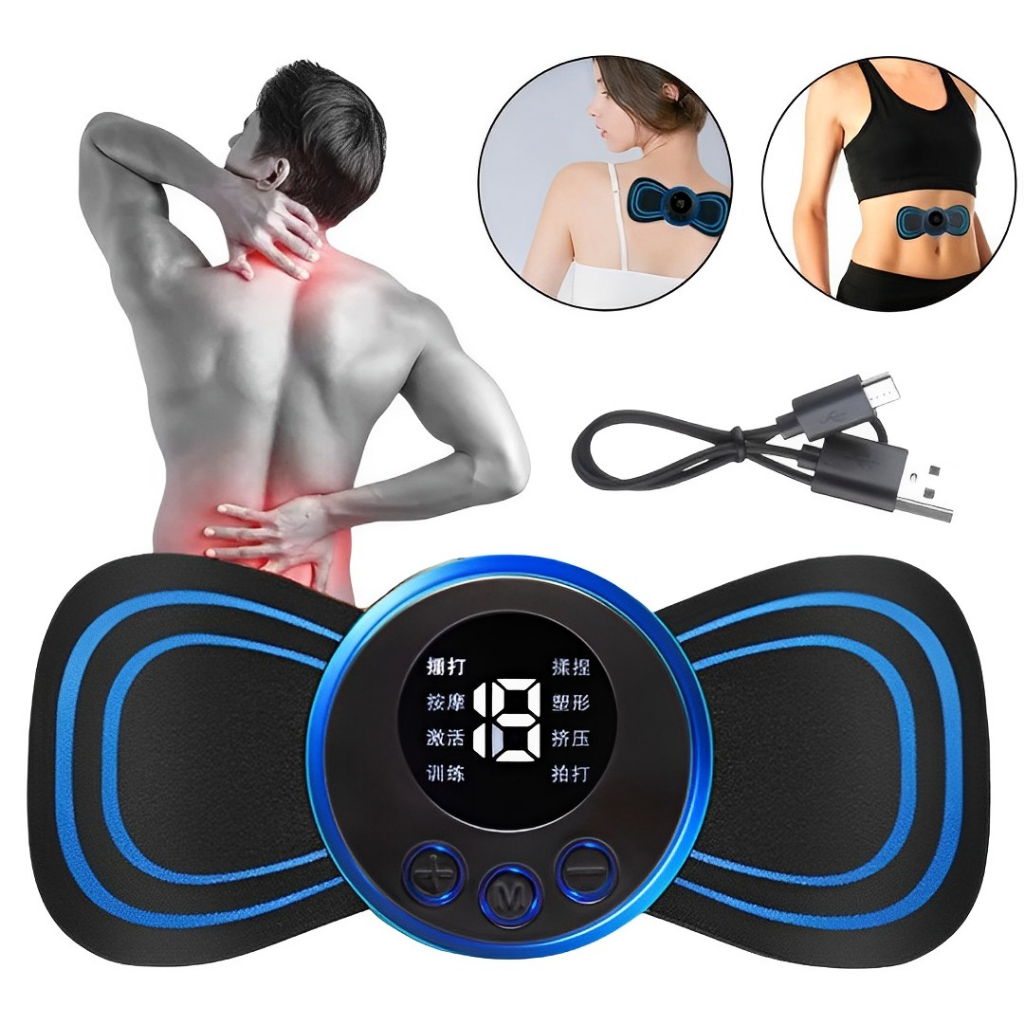 Massageador Muscular Elétrico Varilex Usb Recarregavel Dor