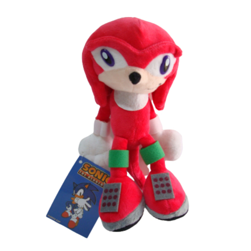 Knuckles Boneco Vermelho De Pelúcia Da Turma Do Sonic 37 Cm