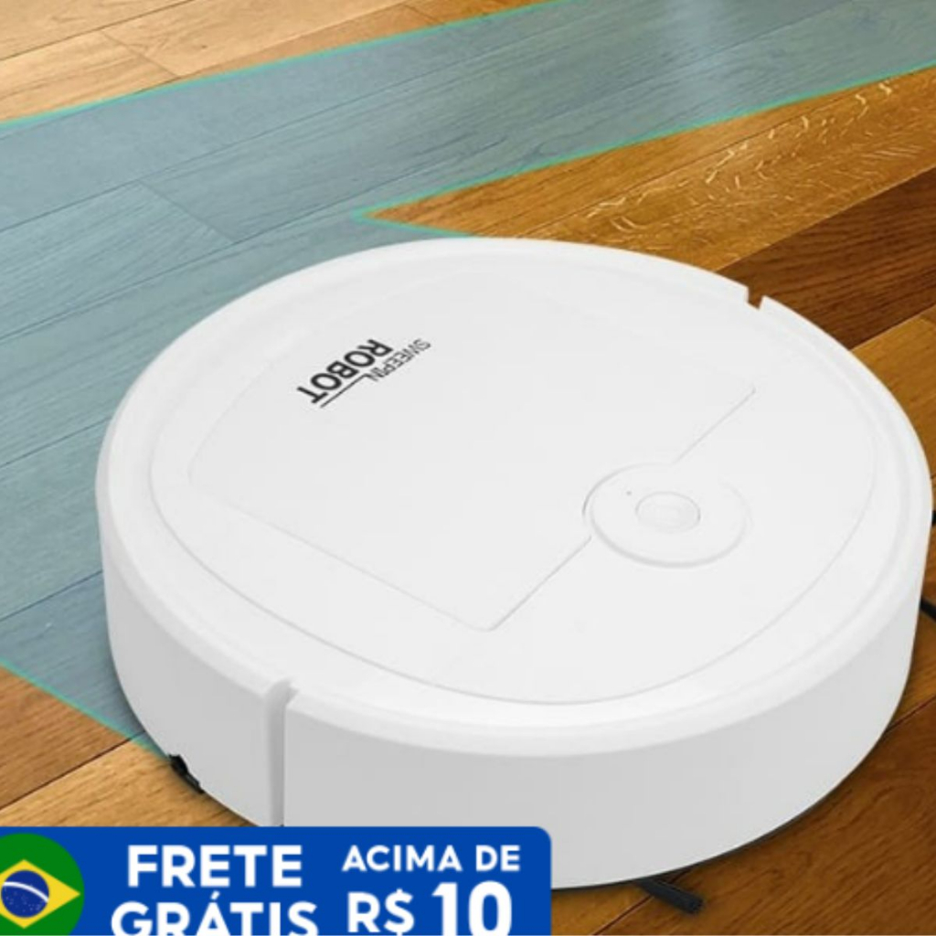 ROBO ASPIRADOR MINI PARA PELOS DE ANIMAIS E PÓ PUEIRA
