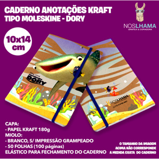 CADERNO ANOTAÇÕES KRAFT TIPO MOLESKINE 10X14 NARUTO KAKASHI SAKURA