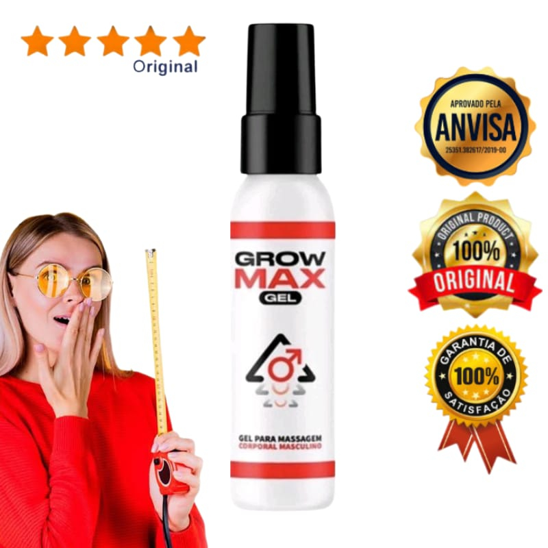 1 Frasco Grow Max Gel Original - Pronta Entrega | Shopee Brasil
