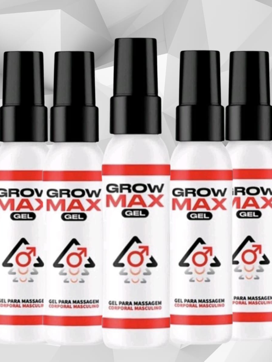 1 Frasco Grow Max Gel Original - Pronta Entrega | Shopee Brasil
