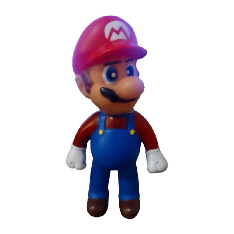 Brinquedo  Boneco Super Mario Articulado 15cm em Oferta na Shopee