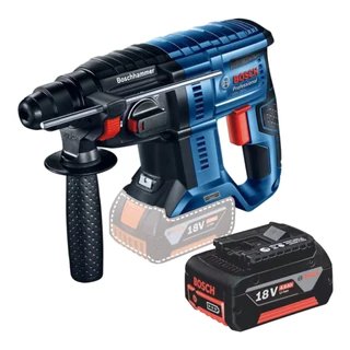 Martelete Perfurador Bosch A Bateria 18v 4ah Gbh 180-li Brushless Sem Carregador
