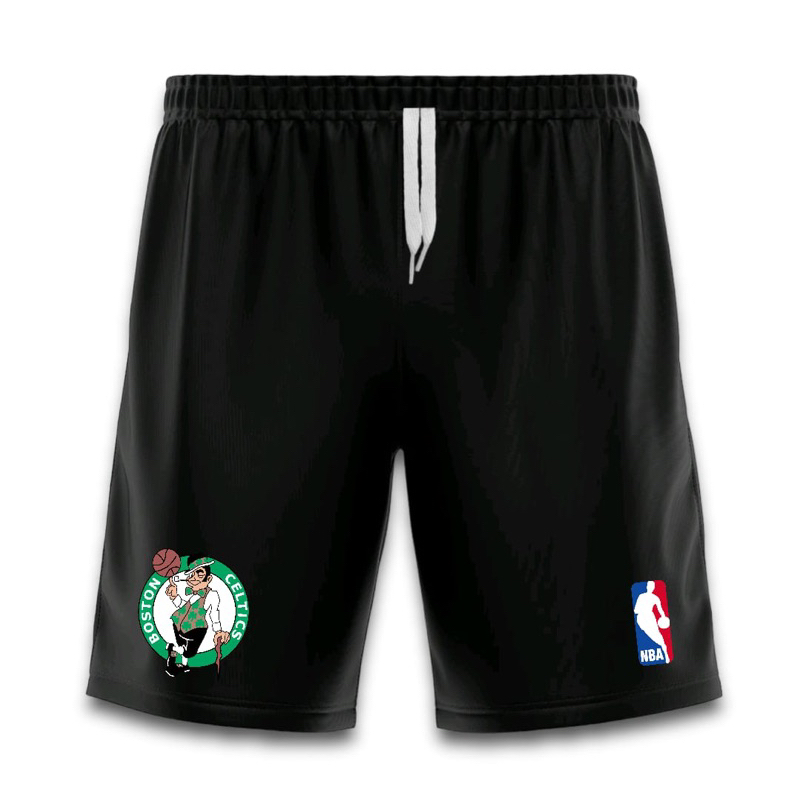 Bermuda Short Nba Boston Celtics Dry Fit Academia Basquete Treino Masculino C/Bolsos