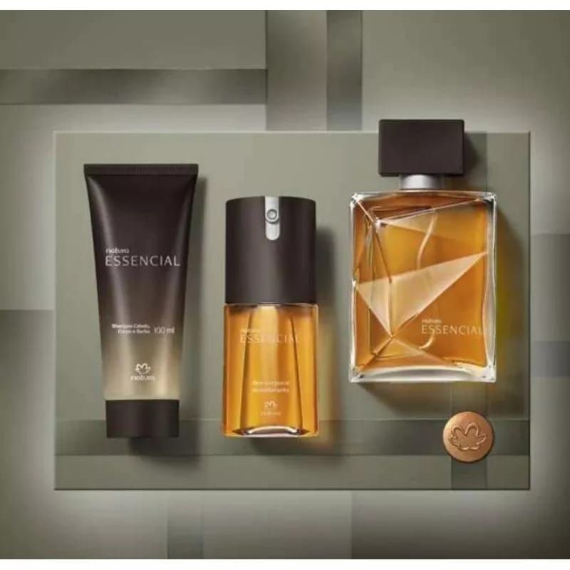 Kit Completo Essencial Tradicional Masculino Natura. | Shopee Brasil