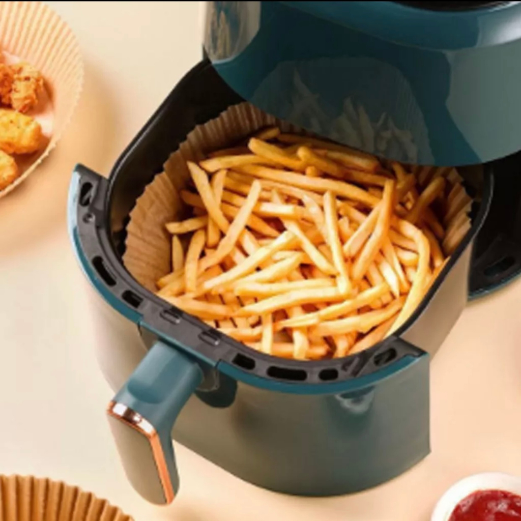 Forma De Airfryer Descartável Antiaderente De Papel Cozinha Redondo Fr –  Dafu Shop