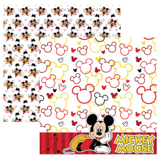 FOLHA PARA SCRAPBOOK MICKEY MOUSE PAISAGEM 19311 I TOKE E CRIE