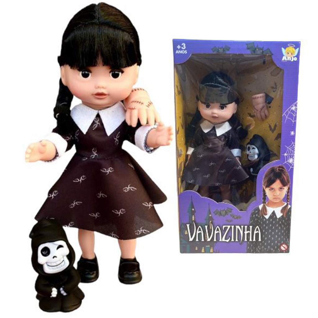 Boneca Vavazinha - Mãozinha e Fantasminha - Brinquedos Anjos - Ri