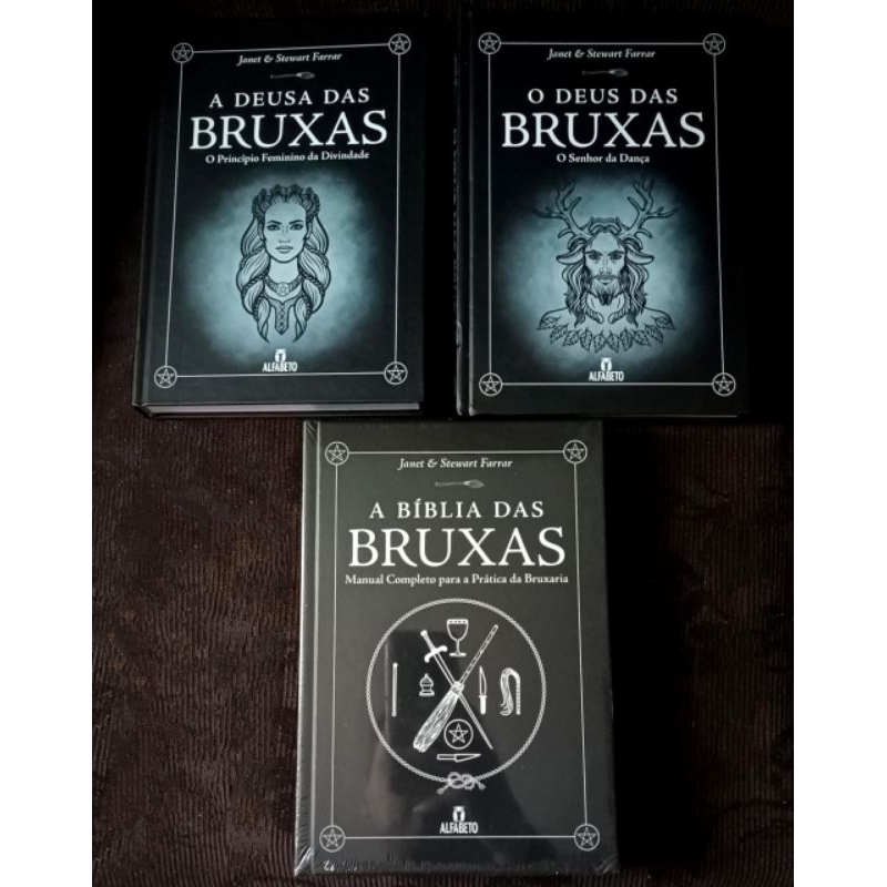 Kit Trilogia da Bruxaria - Janet & Stewart Farrar | Shopee Brasil