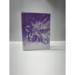 ÁLBUM DE FOTOS MODELO MEUS 15 ANOS LILÁS – CÓDIGO 1185 em Oferta na Shopee