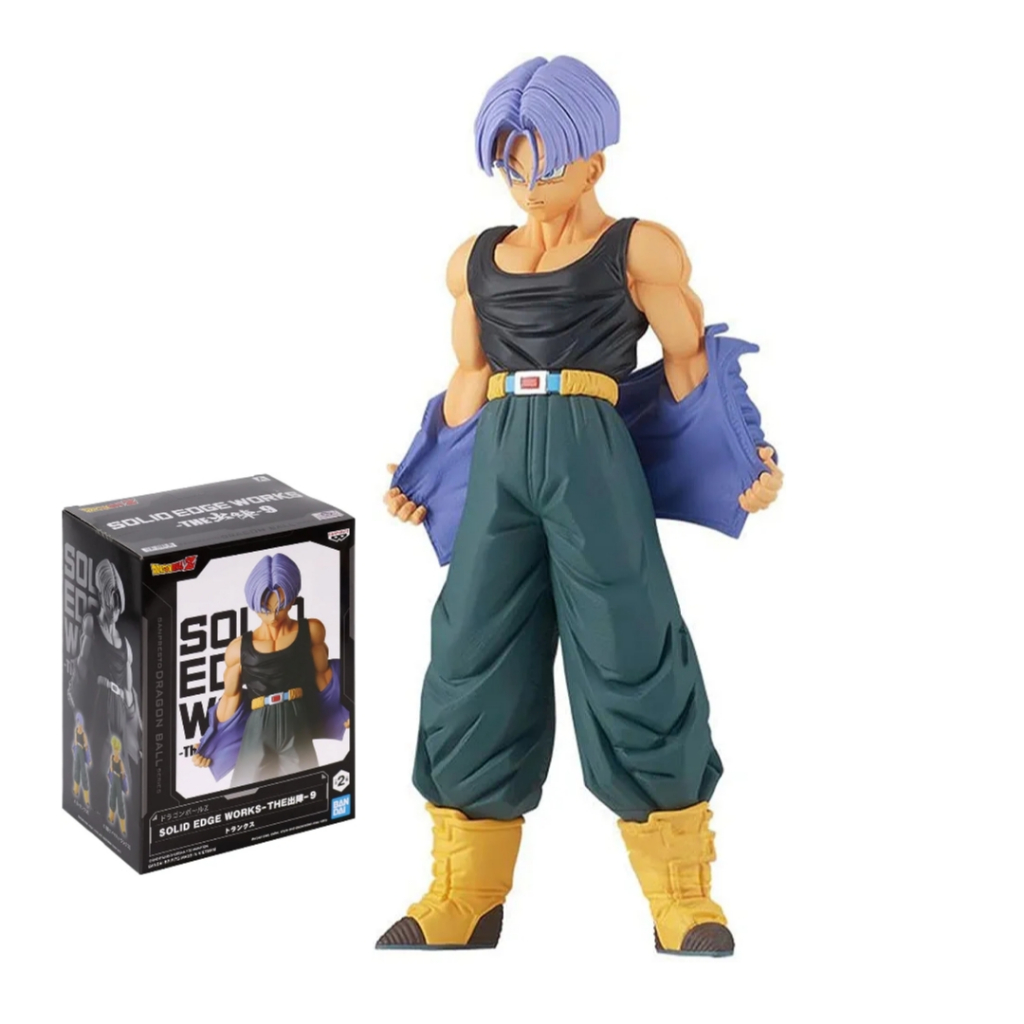 Dragon Ball Z Figuras Anime, Figurinha de Ação Trunks do Futuro, Super  Saiyan PVC Estátua, Modelo Colecionável, Brinquedos de Decoração, Presente