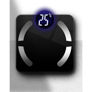 Balança Digital Bioimpedância 180KG Display Lcd Bluetooth Aplicativo Fitness Treino Balança De Banheiro