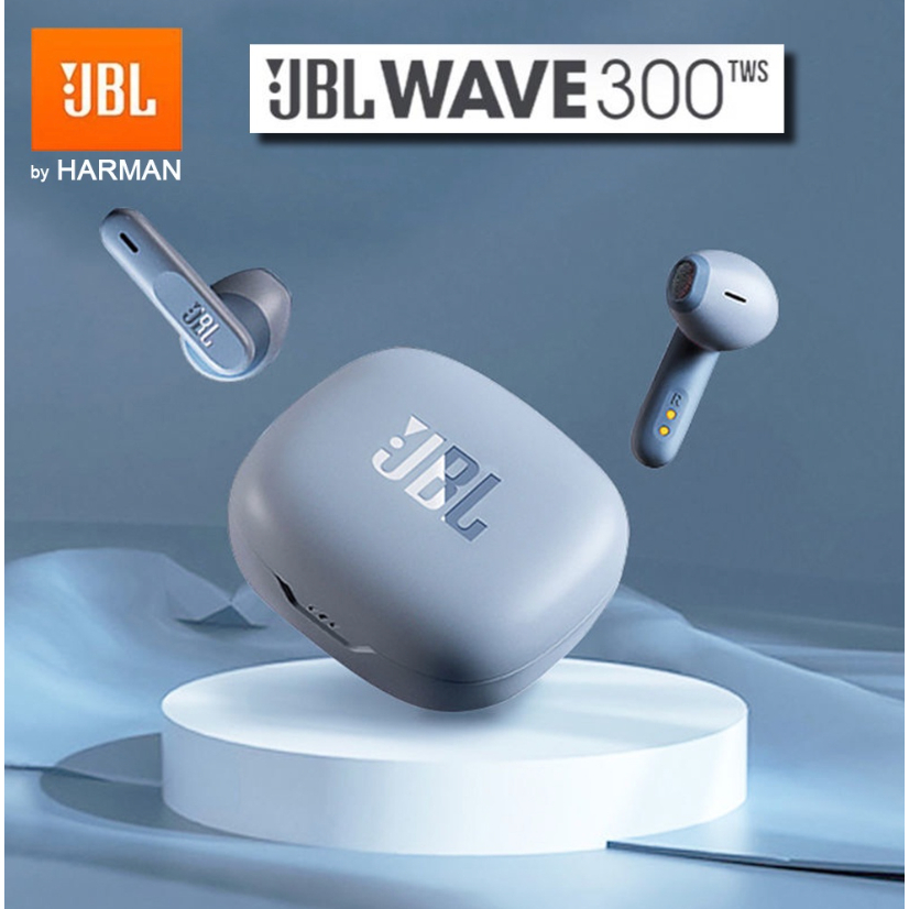 Fone De Ouvido Intra-Auricular JBL Wave 300 TWS Bluetooth 5.2 Fone Sem Fio Estéreo Com Microfone