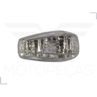 Lente Seta Pisca YES 125 EN / GS 120 / GSR 125 150 150i / DK 150 DK150 - MODELO ORIGINAL ( CRISTAL / FUMÊ )