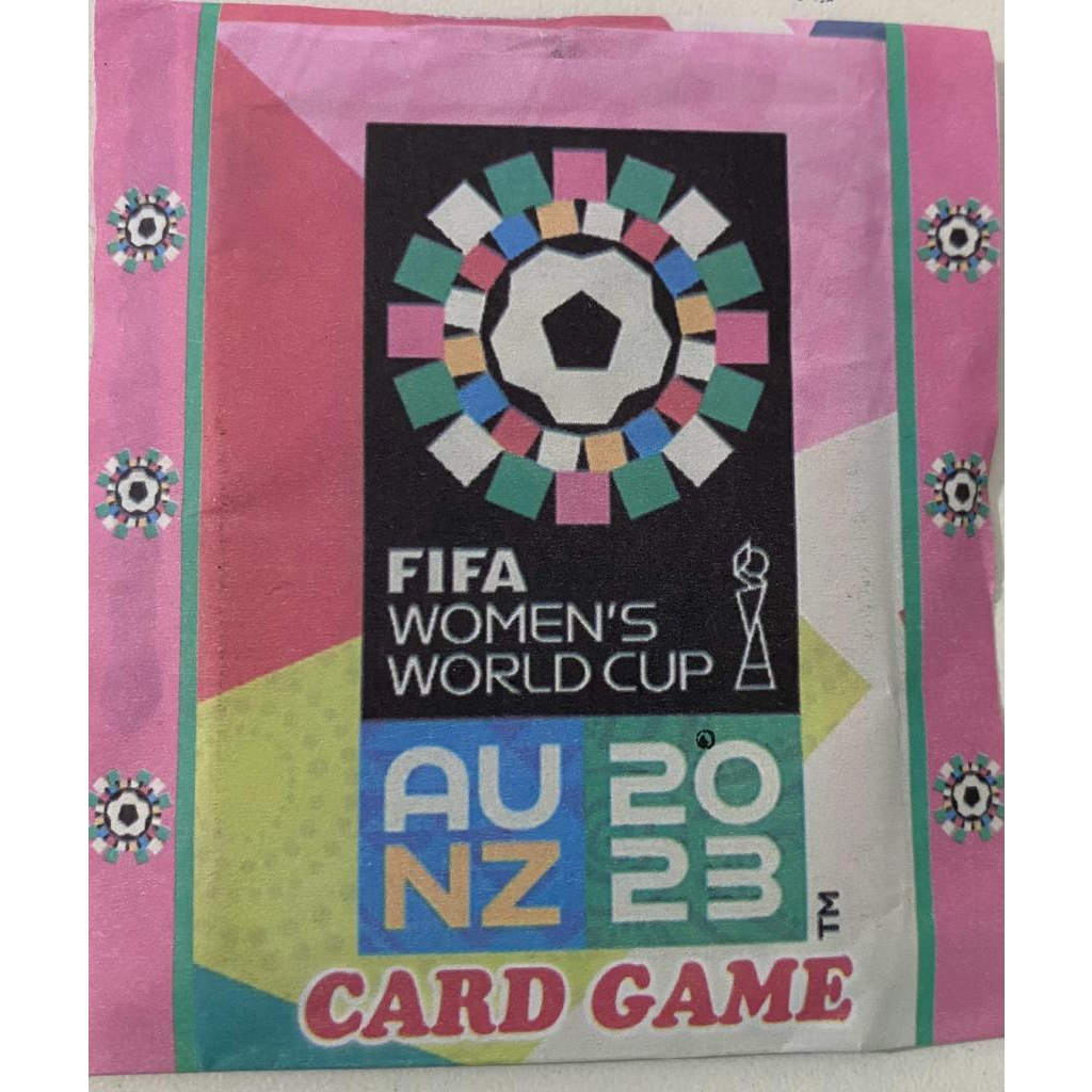 100 cards COPA DO MUNDO FEMININA 2023 = 25 pacotes fechados