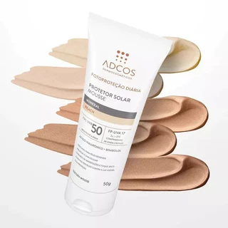 Fotoproteção Protetor Solar Mousse Fps 50 Adcos