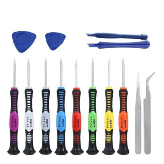 Kit Chaves de Precisão para Abrir Celular | Espátula Pinça | Compatível para Samsung, Motorola, Android,Tablet, iPhone, Notebook