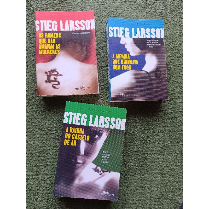 Kit Millennium 1 2 E 3 Stieg Larsson Shopee Brasil 8157