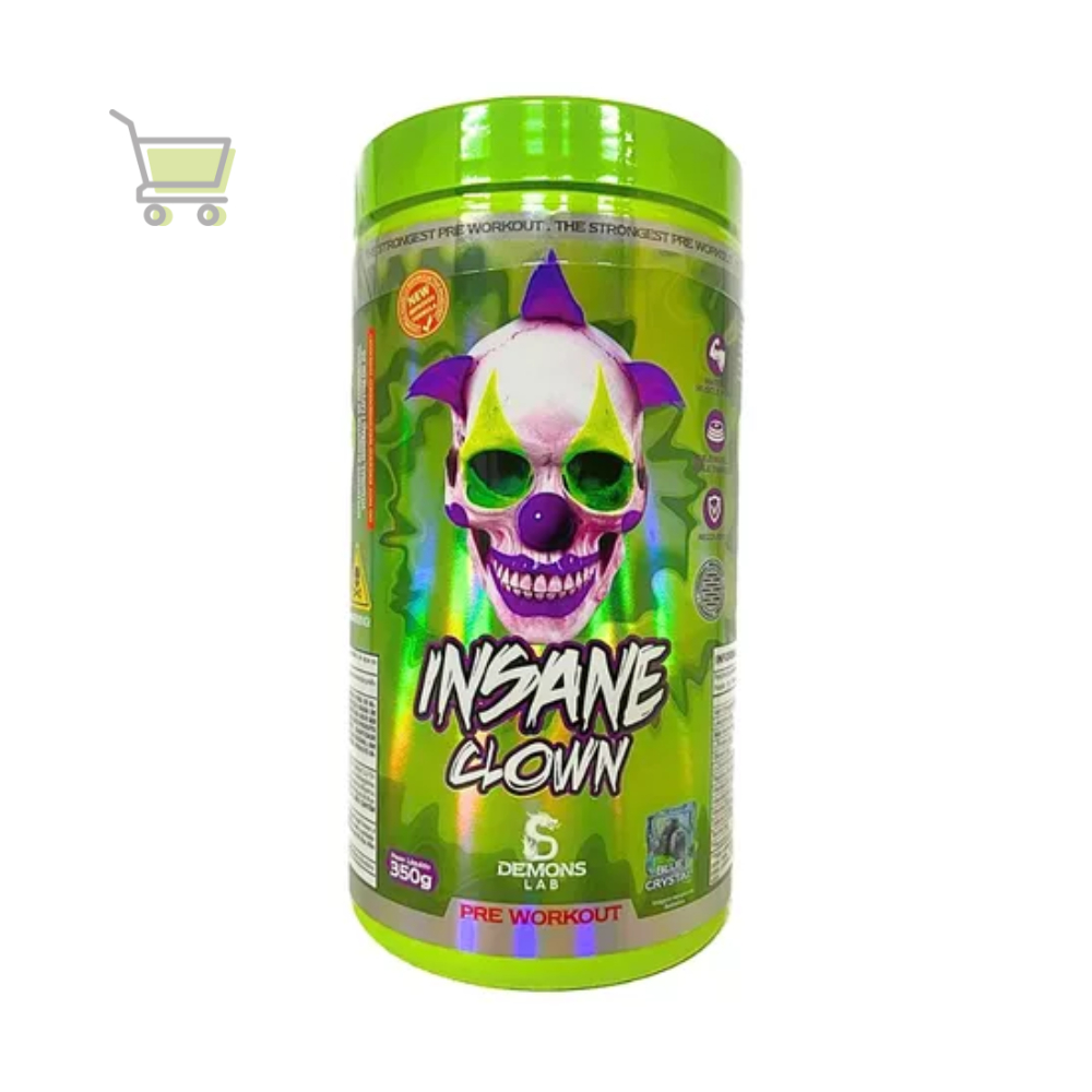 Pré-treino Insane Clown 350g - Demons Lab Lançamento - Desconto no Preço
