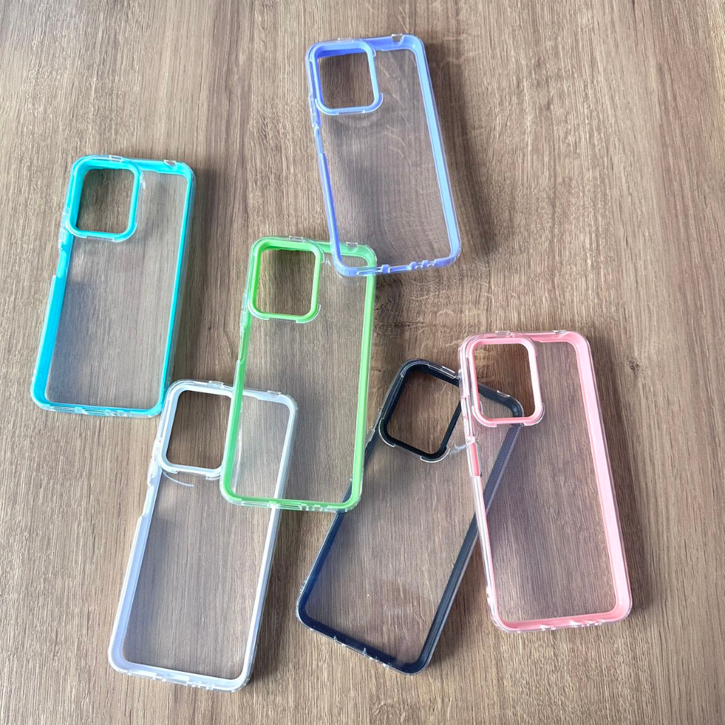 Capa Case Transparente 3 em 1 REDMI NOTE12 4G/NOTE12S/NOTE12 PRO 4G/NOTE12 PRO 5G/REDIMI12/NOTE 12 PRO PLUS 5g Capinha Protetora Silicone Aveludada