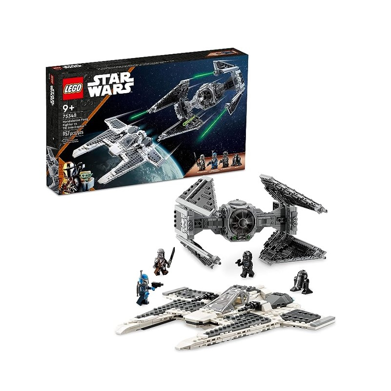 Lego Star Wars Fang Fighter Vs Interceptor Tie - 75348 | Shopee Brasil