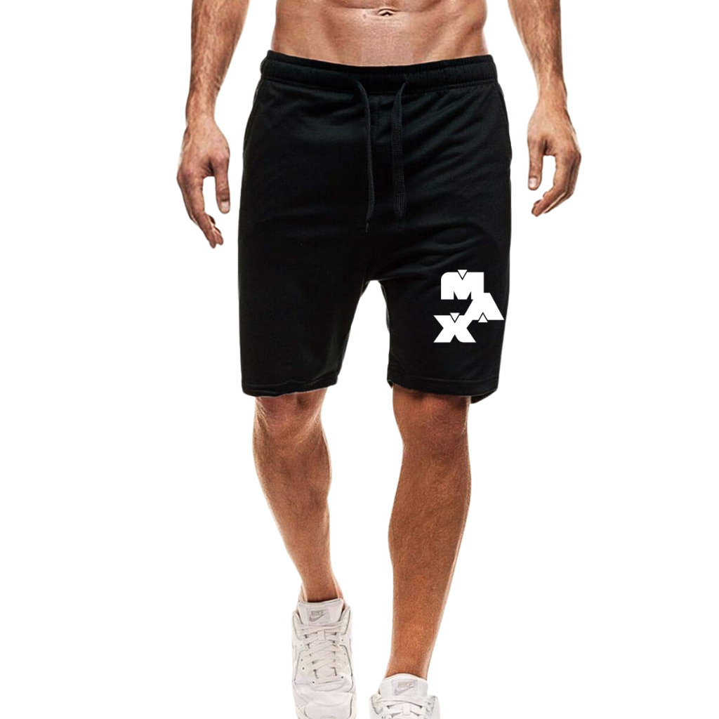 bermuda academia masculina moletom linha suplementos max titanium IMPERDÍVEL