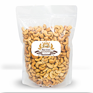 Castanha de Caju Torrada Sem SAL [INTEIRA W1] - 1KG - Rei das Castanhas