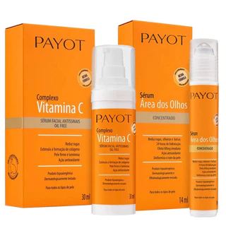 Kit Área dos Olhos Vitamina C Payot - Complexo + Sérum