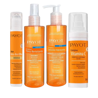 Kit Antimanchas Vitamina C Sabonete + Tônico + Sérum + Complexo Payot