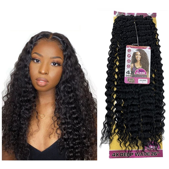 Cabelo Deep Wave Cacheado Juliana Fio a Fio Crochet Braids 70cm