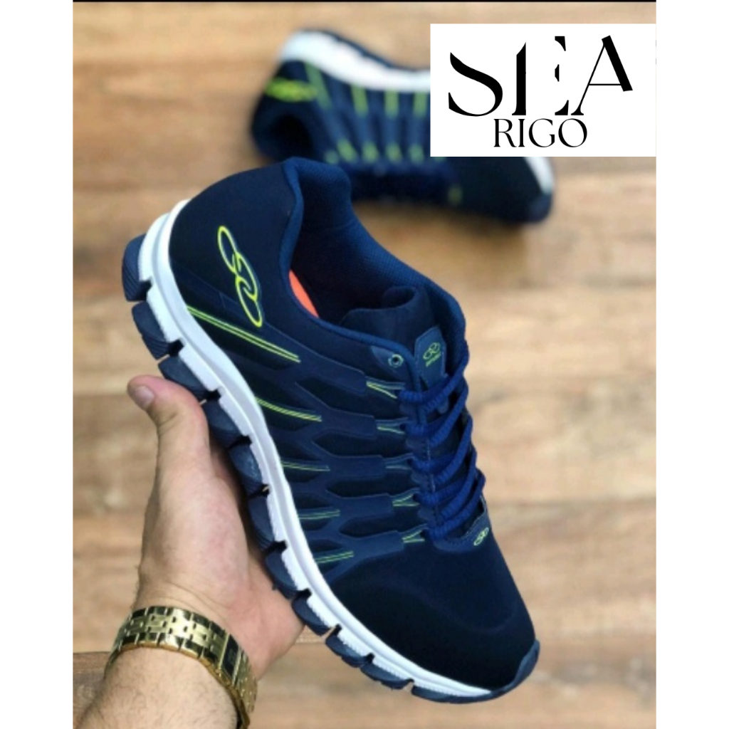 Tenis Olympikus masculino leve e confortavel para caminhada | Shopee Brasil