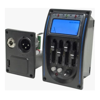 Captador Lc5 Pre Amp Equalizador P/ Violão Com Afinador Lc-5 em Oferta na Shopee