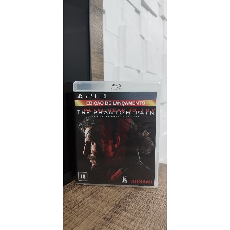 Jogo Metal Gear Solid V The Phantom Pain - Ps3 Mídia Física Usado