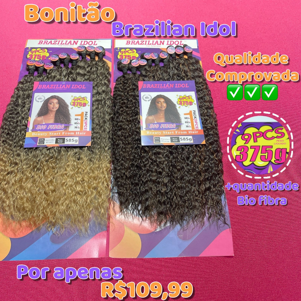 Cabelo Bio Fibra Bonitão - Brazilian Idol