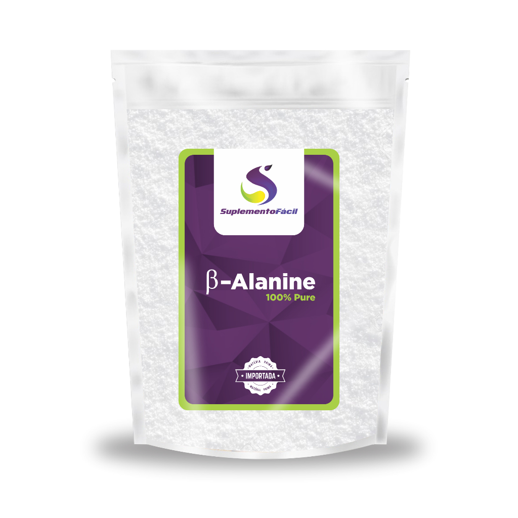 Beta Alanina Pura 500g - Pré treino - Suplemento Fácil