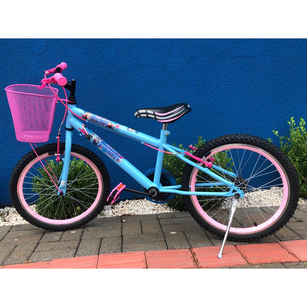 Bicicleta Caloi Barbie Aro 16 c/ Rodinhas Laterais Ros