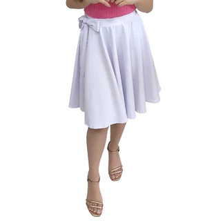 Saia Laço Godê Duplo Infantil Moda evangélica