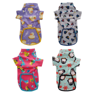 roupa de cachorro soft pet com manga