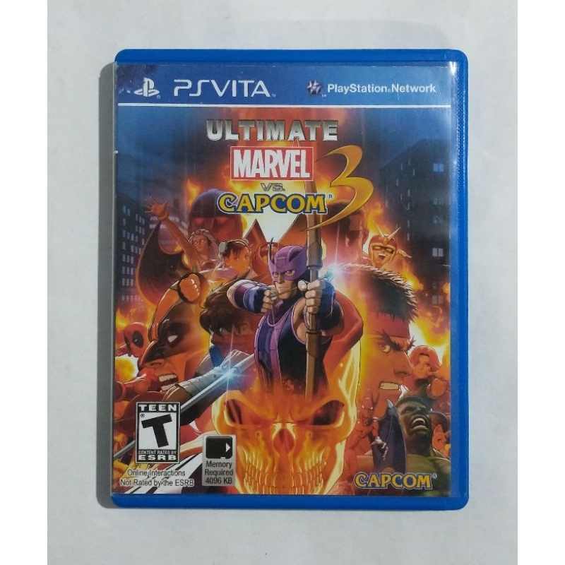 Ultimate Marvel vs. Capcom 3 - Jogo PS Vita Original Usado