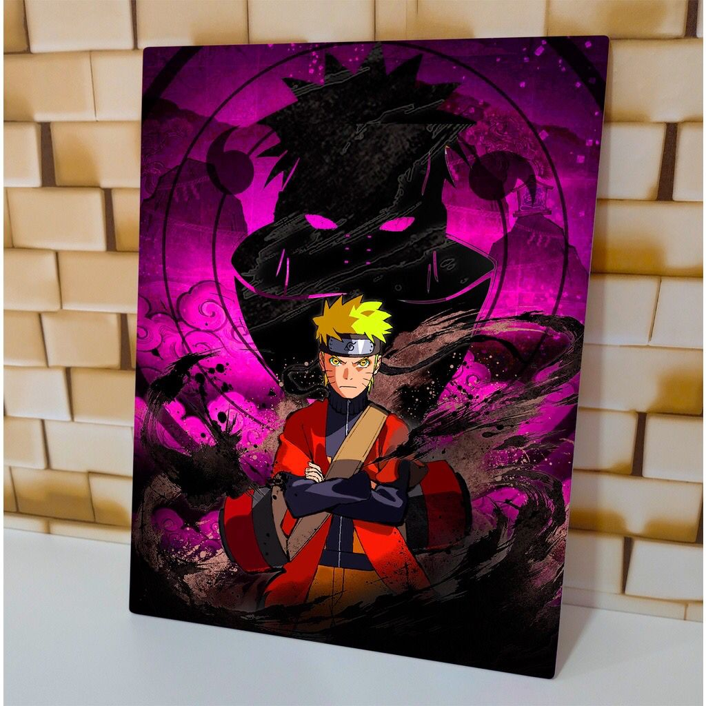 Quadro Poster Minato Quarto Hokage Naruto Decorações 196