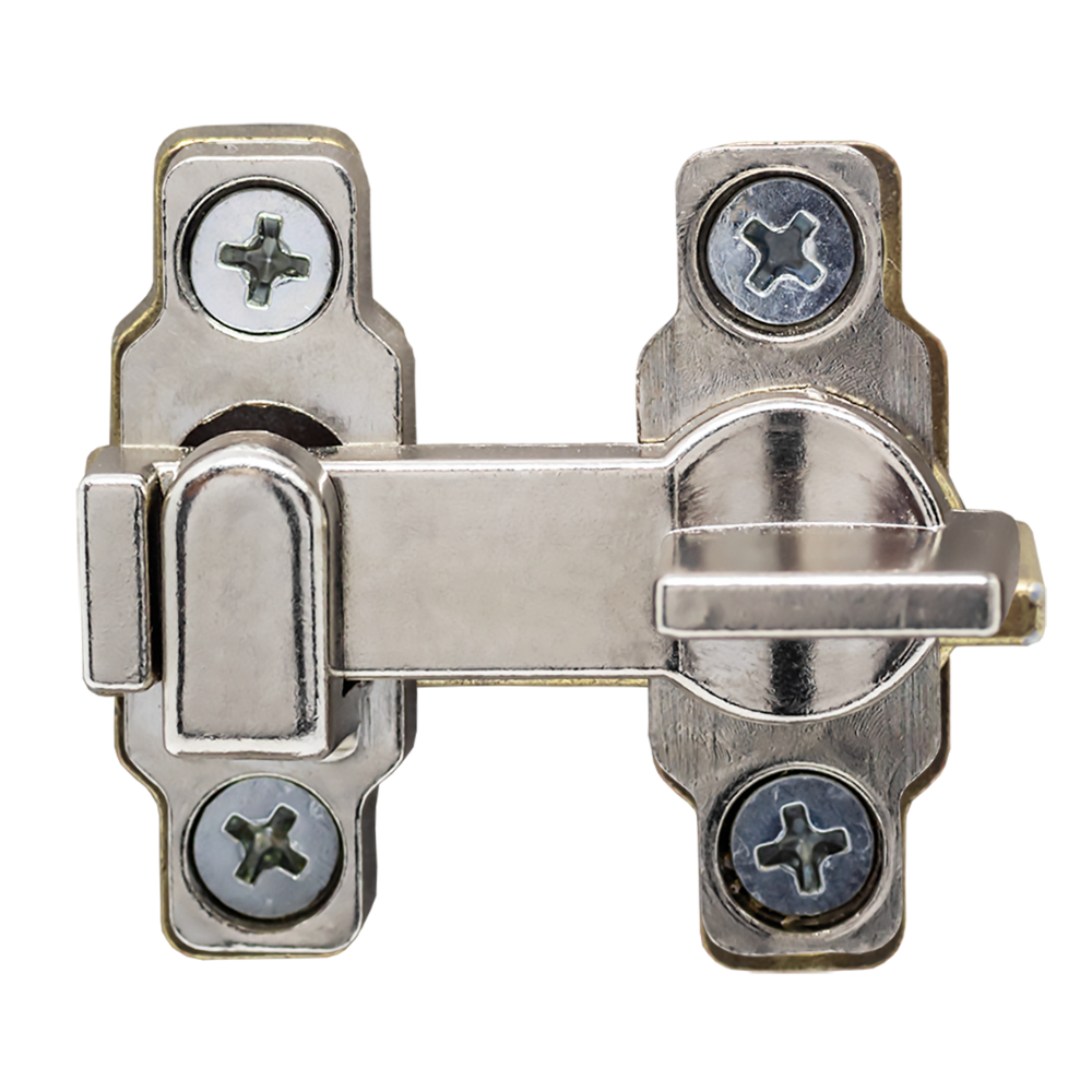 Tranqueta Trinco Bico Virado Niquelado - Silvana