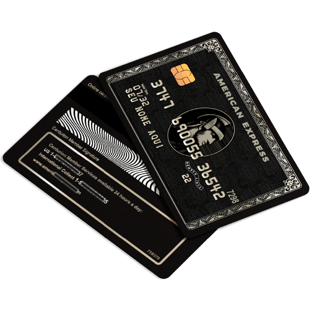 Adesivo Cartão Ultra Realista American Express