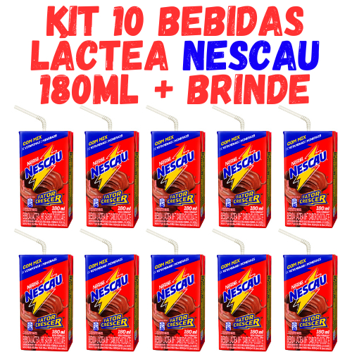 Nescau Light - Bebida Láctea, Prontinho, 200ml