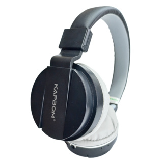 Fone de Ouvido Sem Fio Bluetooth HeadPhone Híbrido Gamer com Entradas Auxiliar P2 e SD Card com Radio FM embutido ExtraBass Super Grave e Bateria até 6h Kapbom