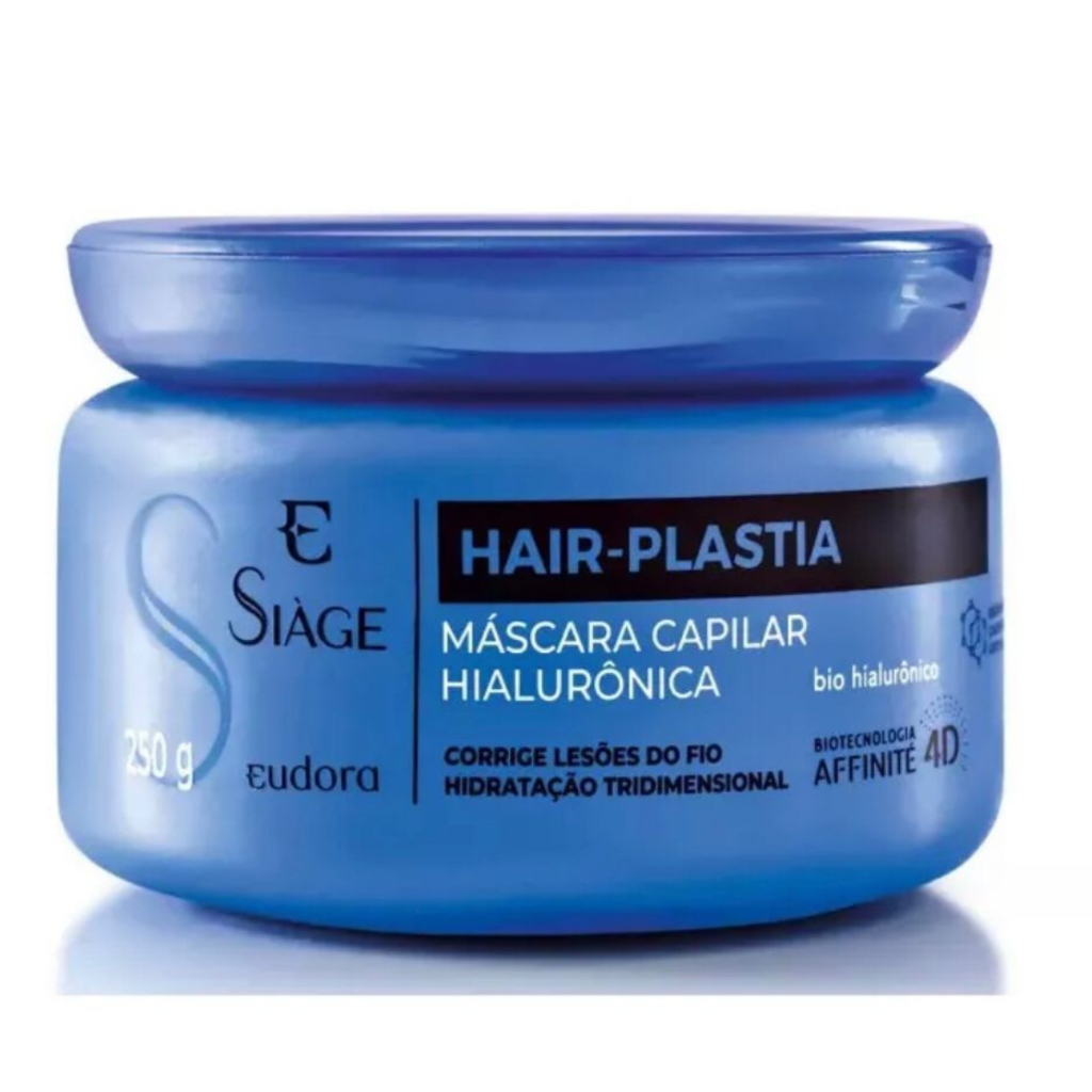 Mascara Capilar Hialurônica Siàge Hair Plastia 250g Eudora Shopee