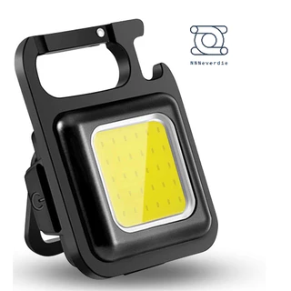 Mini Lanterna Com led Portátil/USB Recarregável 3 Modos De Luz Lanternas De Chaveiro E Abridor De Garrafas/De Emergência