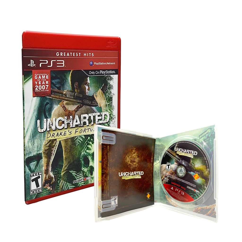 Jogo Uncharted 3 Ps3 Europeu Original