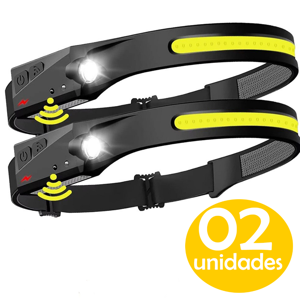 Lanterna de Cabeça Profissional Super Potente Equipada com LED T6 + 2 -   - Lanternas Táticas, Lanternas de LED, Lanternas de  Caça, Lanternas para Pesca, Lanternas de Cabeça e mais!